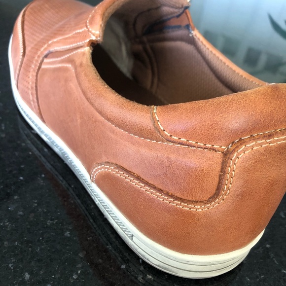 Propet Men’s Leather Slip Ons Brown Size 10 XX(5E) - Picture 6 of 8